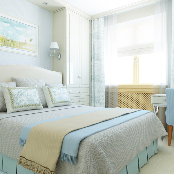 Дизайн спальни неоклассика