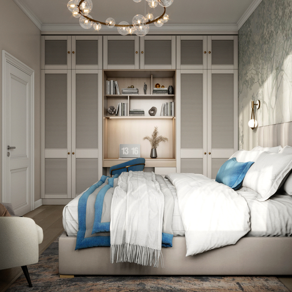 Дизайн-проект <br> Holland Park 74 м²