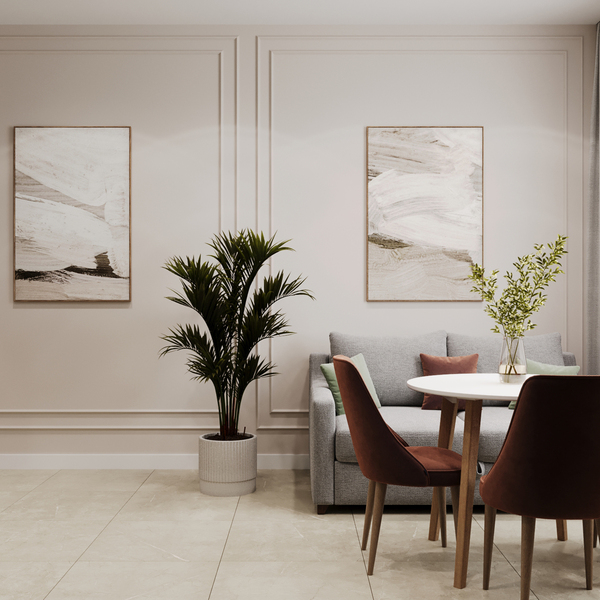 Дизайн двухкомнатных квартир 50 м²: стиль и комфорт