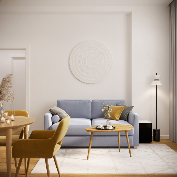 Дизайн однокомнатной квартиры 40 м²