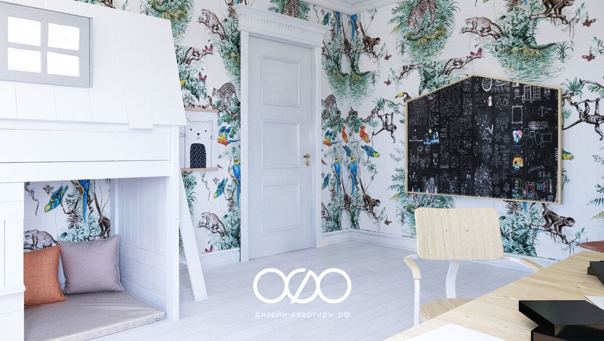 Дизайн-проект загородного дома 200 м2 в неоклассическом стиле в ЖК Ирининское Лайф.