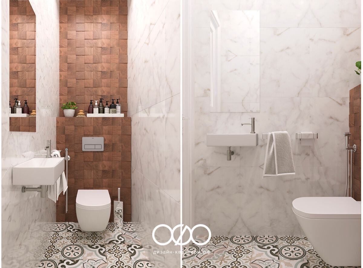 Дизайн-проект 3-комнатной квартиры в  стиле неоклассика в ЖК Опалиха ОЗ