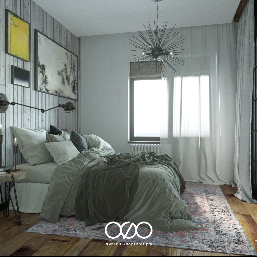 Современная спальня 12 кв м