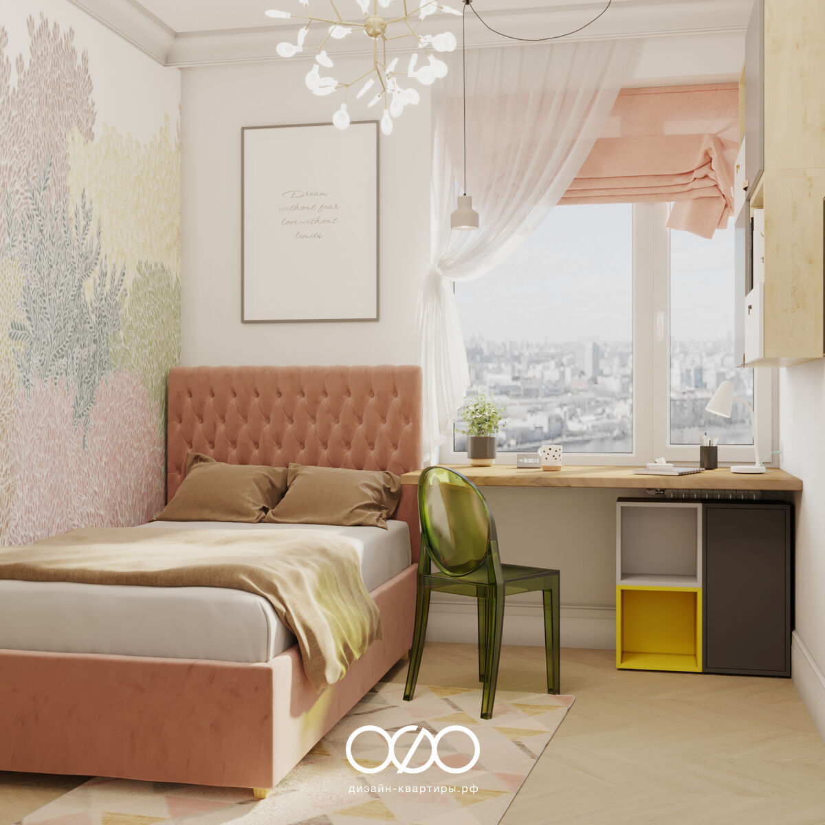 Дизайн-проект московской 2-комнатной квартиры в современном стиле в ЖК Атмосфера