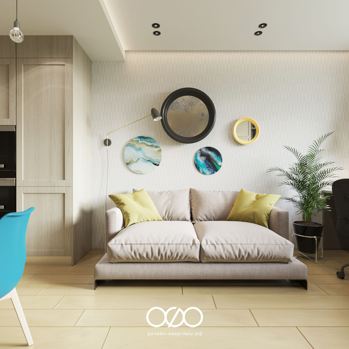 Дизайн интерьера в скандинавском стиле