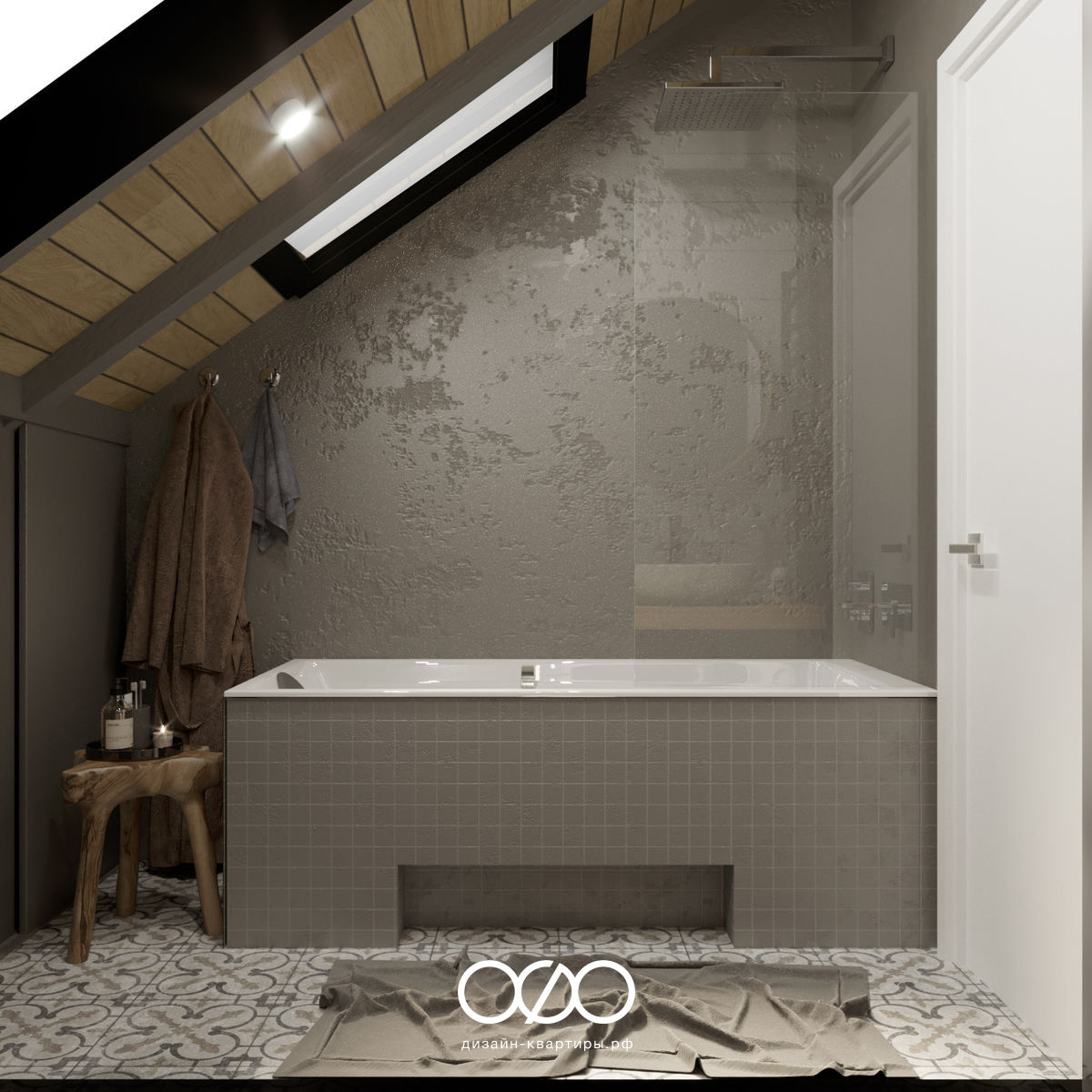 Дизайн санузла в скандинавском стиле — простота и комфорт