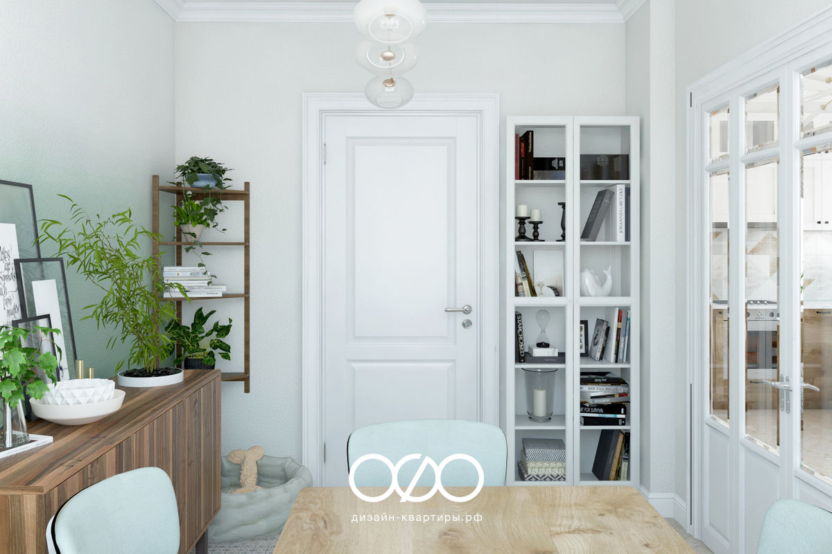 Дизайн-проект двухкомнатной квартиры в г. Химки