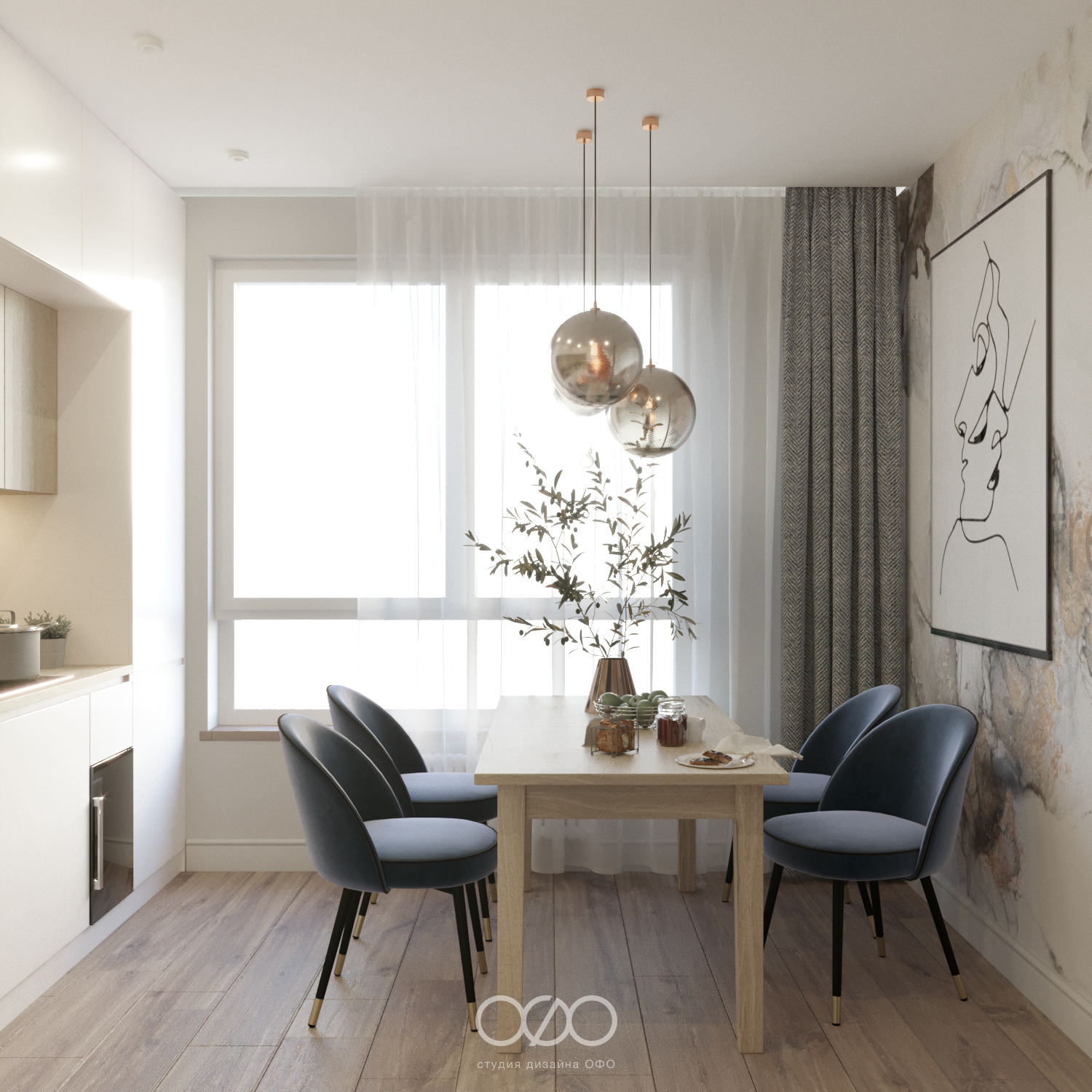 Дизайн интерьера в скандинавском стиле