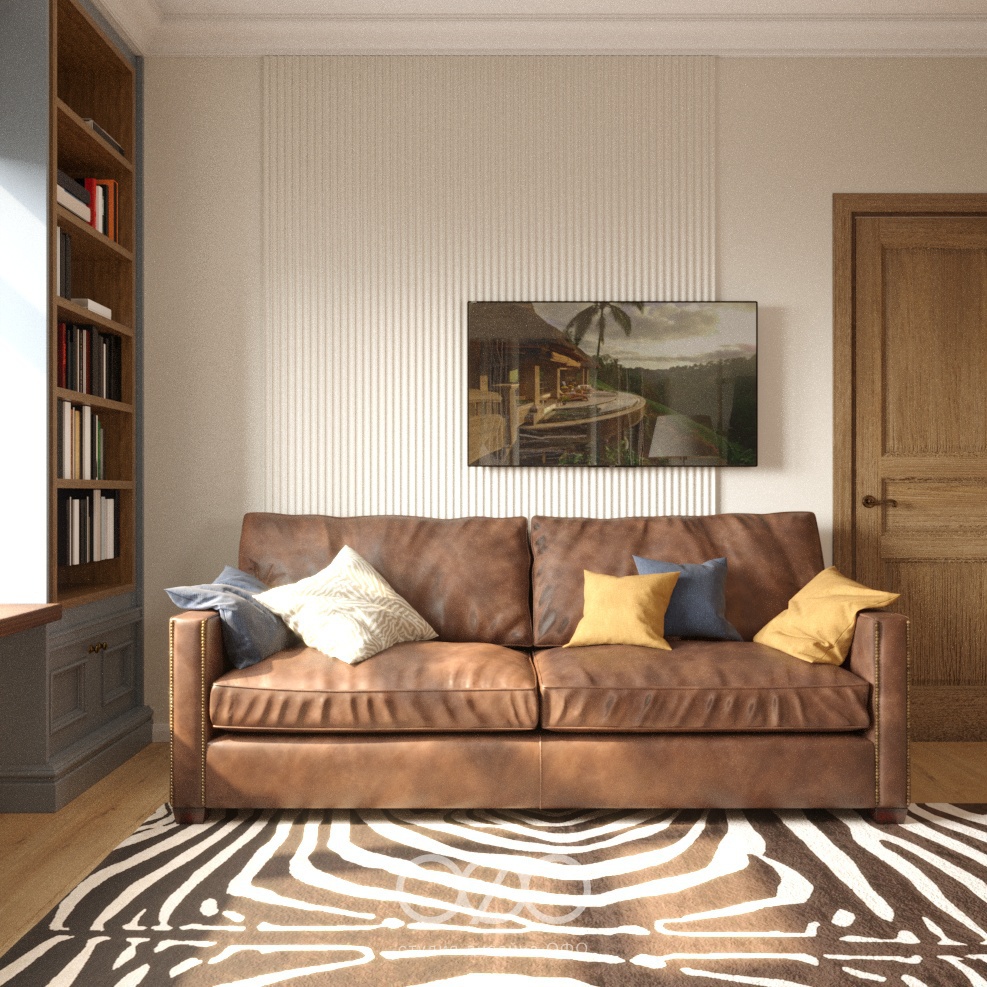 Дизайн-проект дома в колониальном стиле