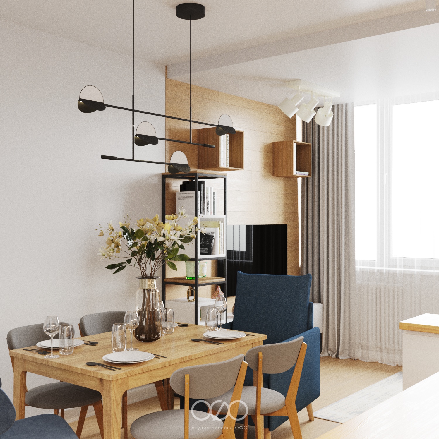 Дизайн интерьера в скандинавском стиле