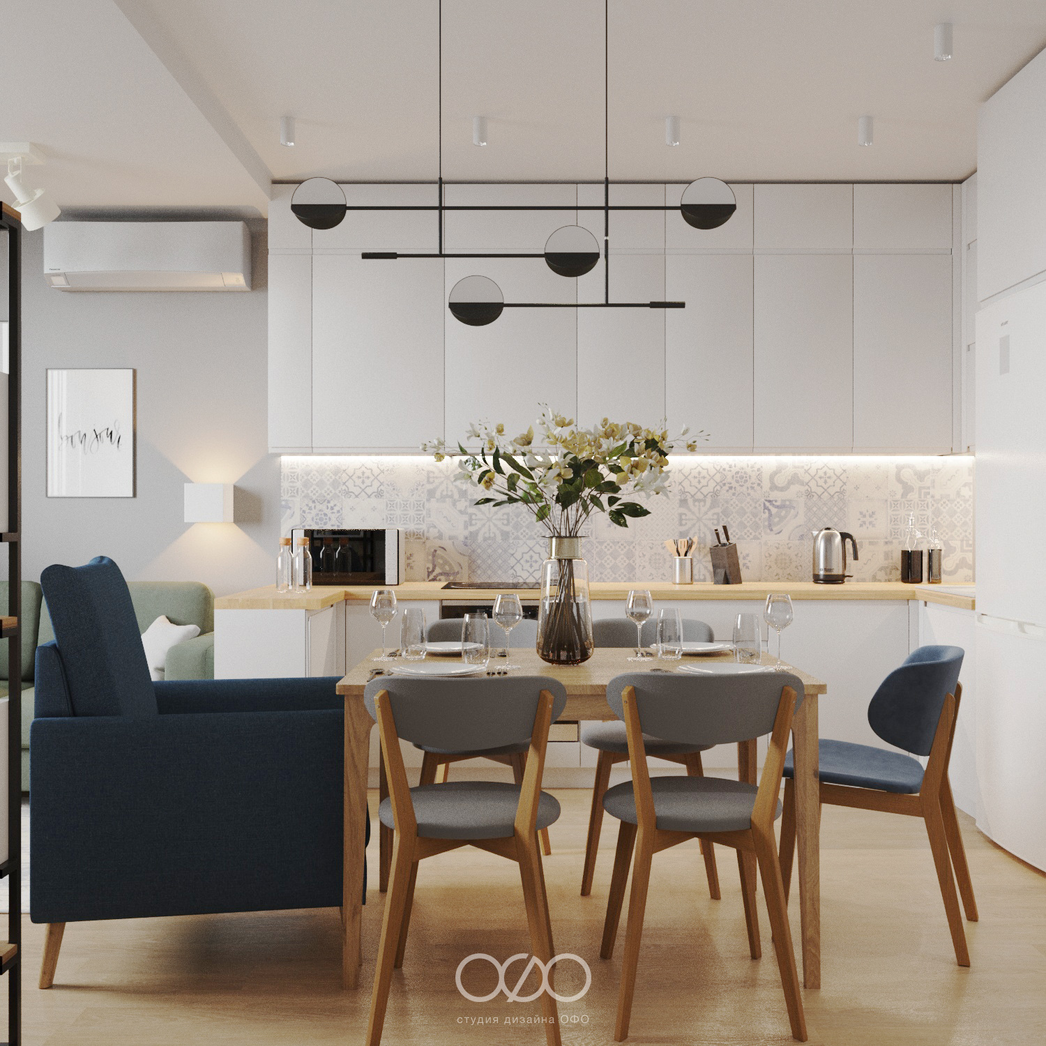 Дизайн интерьера в скандинавском стиле