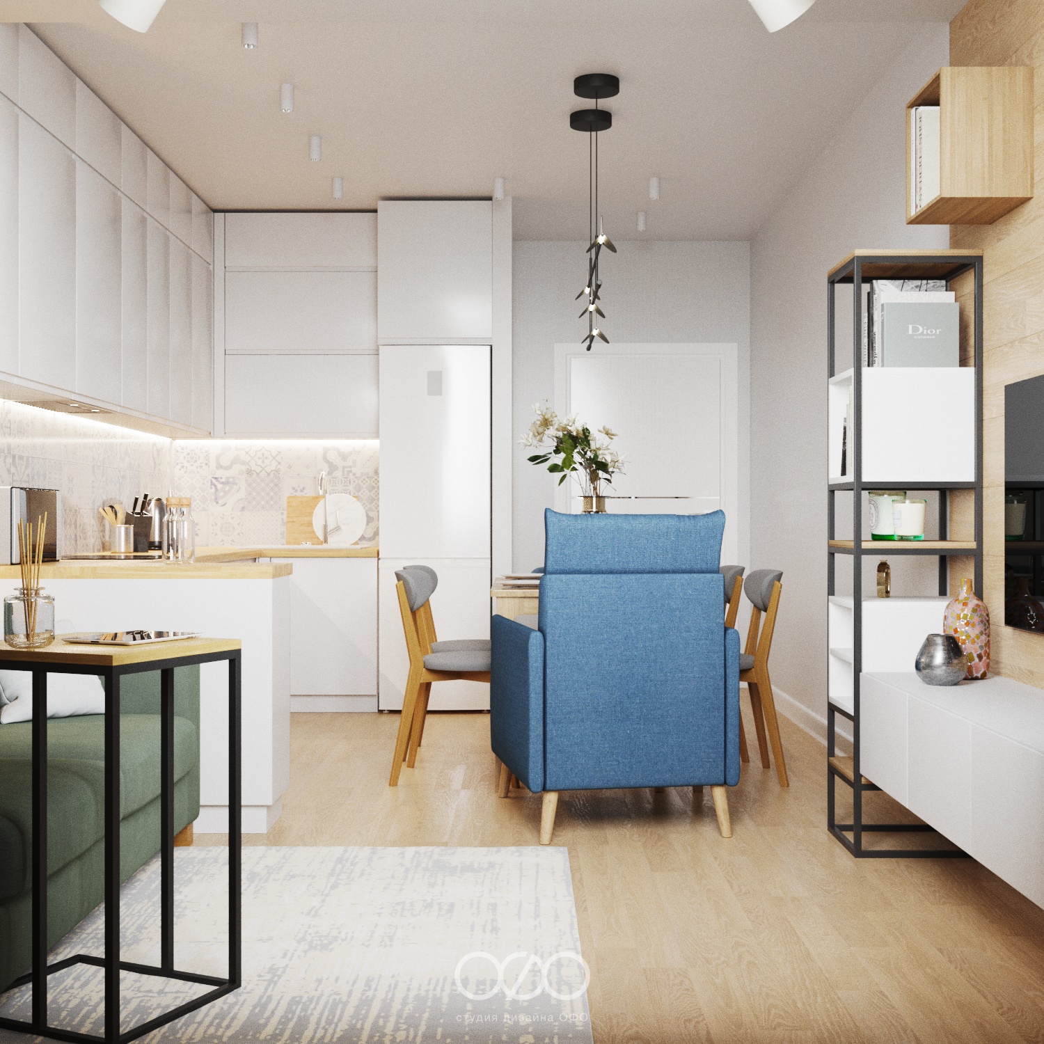 Дизайн интерьера в скандинавском стиле