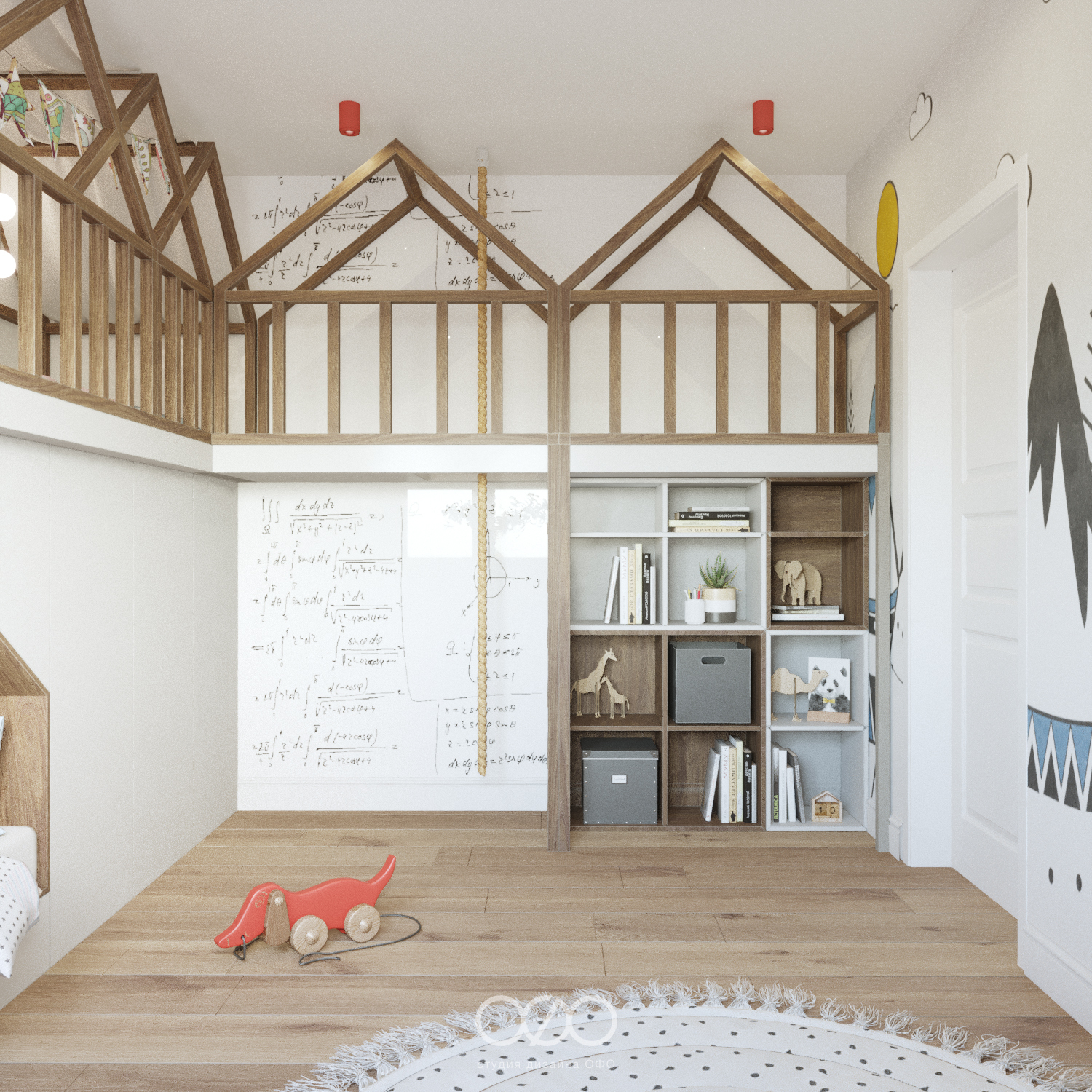 Дизайн детской в скандинавском стиле: комфорт и развитие без перегруза