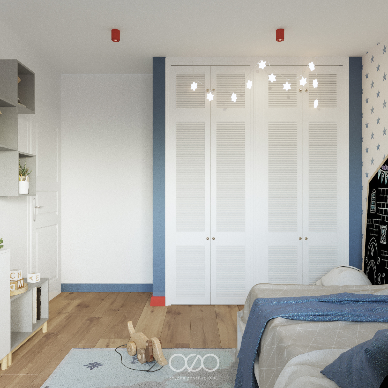 Дизайн детской в скандинавском стиле: комфорт и развитие без перегруза