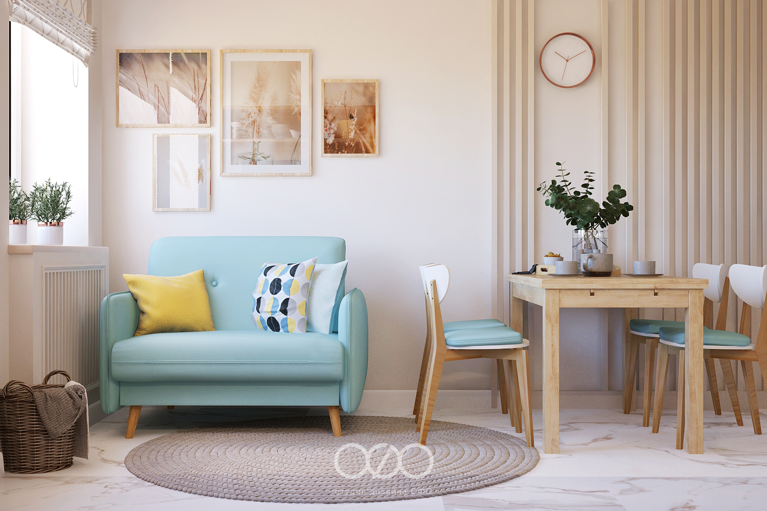 Дизайн интерьера в скандинавском стиле