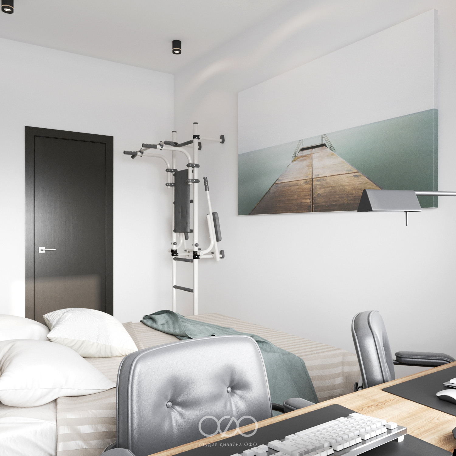 Дизайн-проект 3-комнатной квартиры в современном стиле в ЖК Маяковский