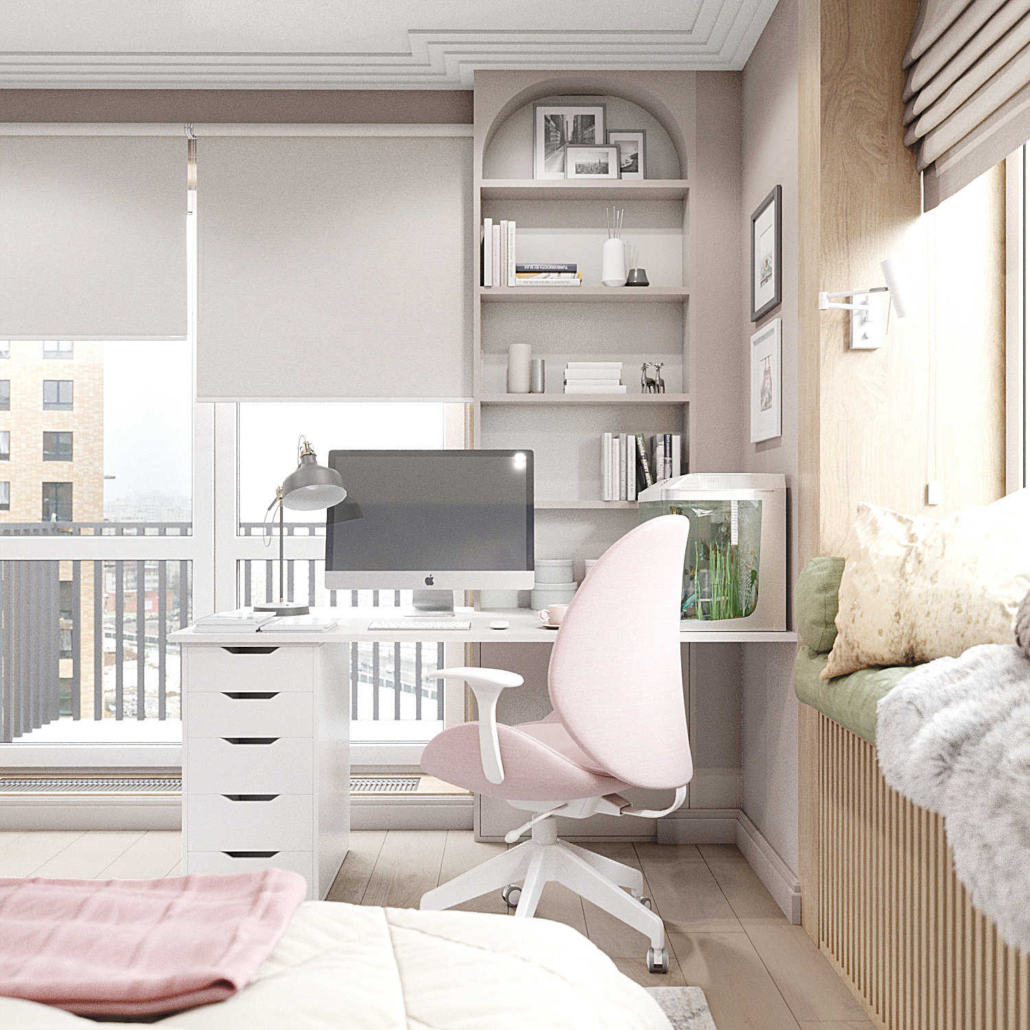 Дизайн-проект 3-комнатной квартиры в современном стиле в ЖК Столичные поляны