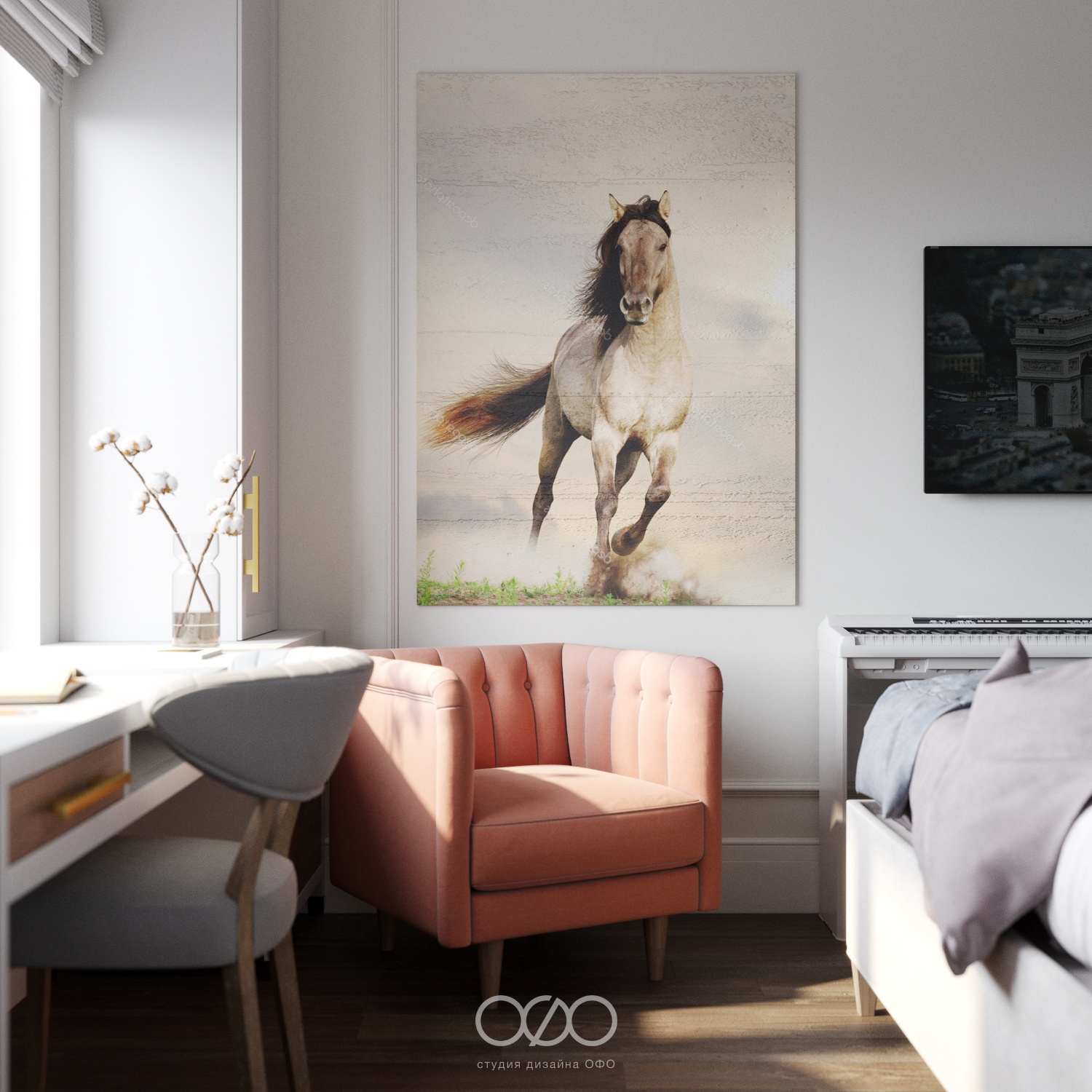 Дизайн-проект 3-комнатной квартиры в неоклассическом стиле в ЖК Аалто