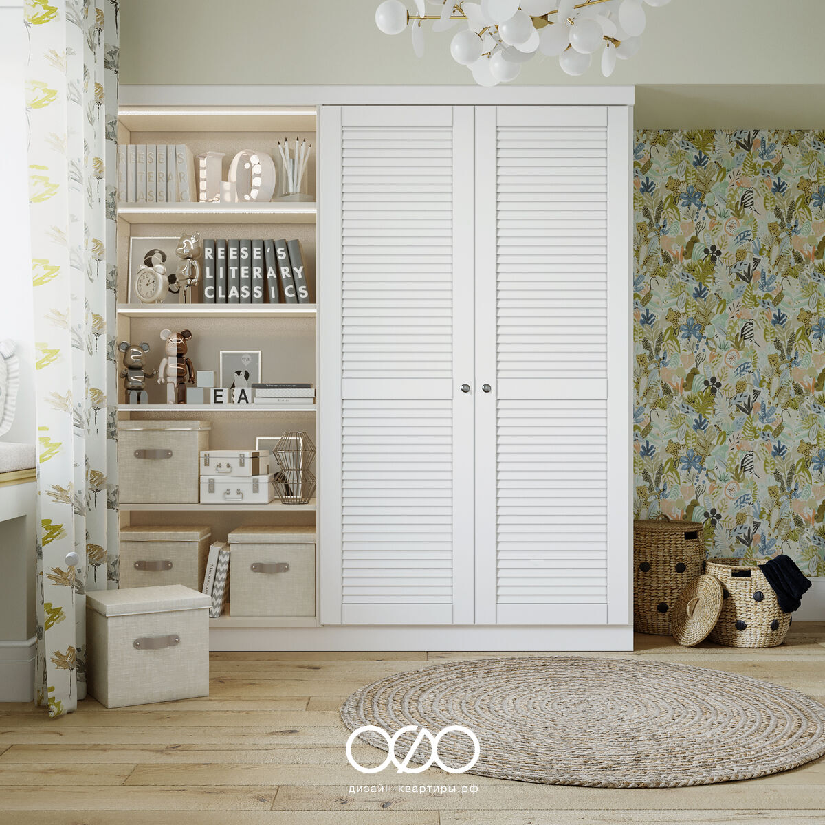 Дизайн-проект четырёхкомнатной квартиры в этническом индийском стиле на набережной Тараса Шевченко в Москве 