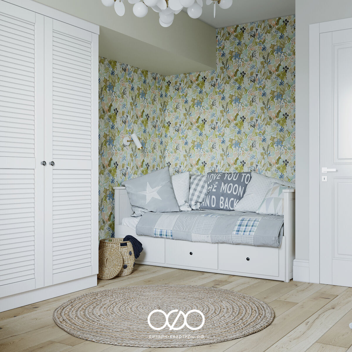 Дизайн-проект четырёхкомнатной квартиры в этническом индийском стиле на набережной Тараса Шевченко в Москве 