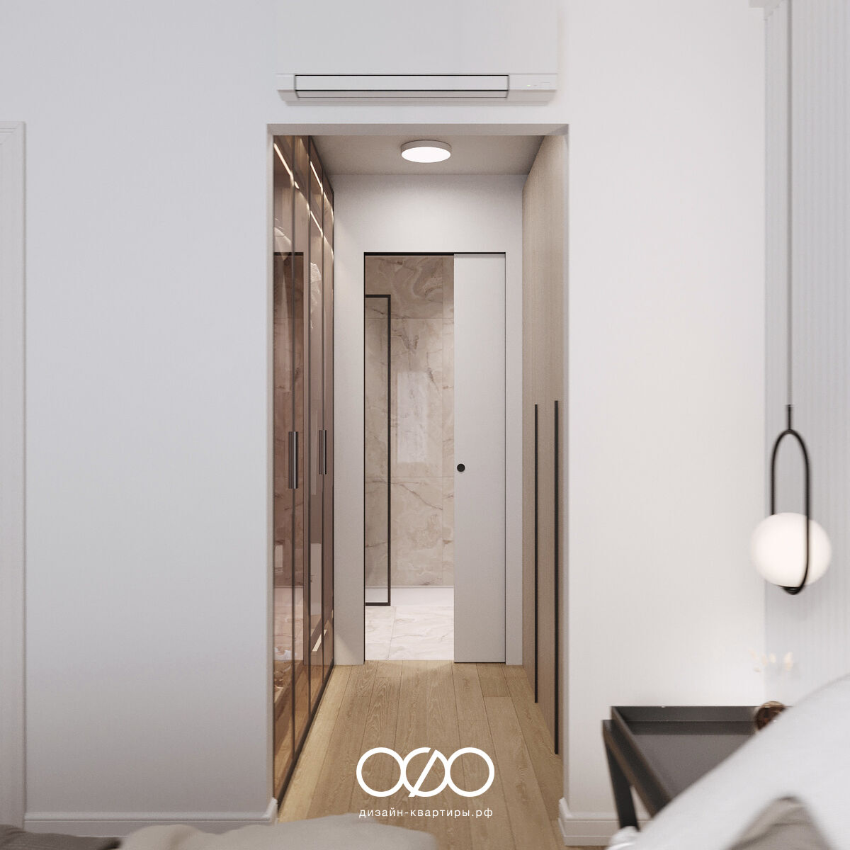 Дизайн-проект Du cup duplex – 5-комнатная вилла в современном стиле в Ницце.