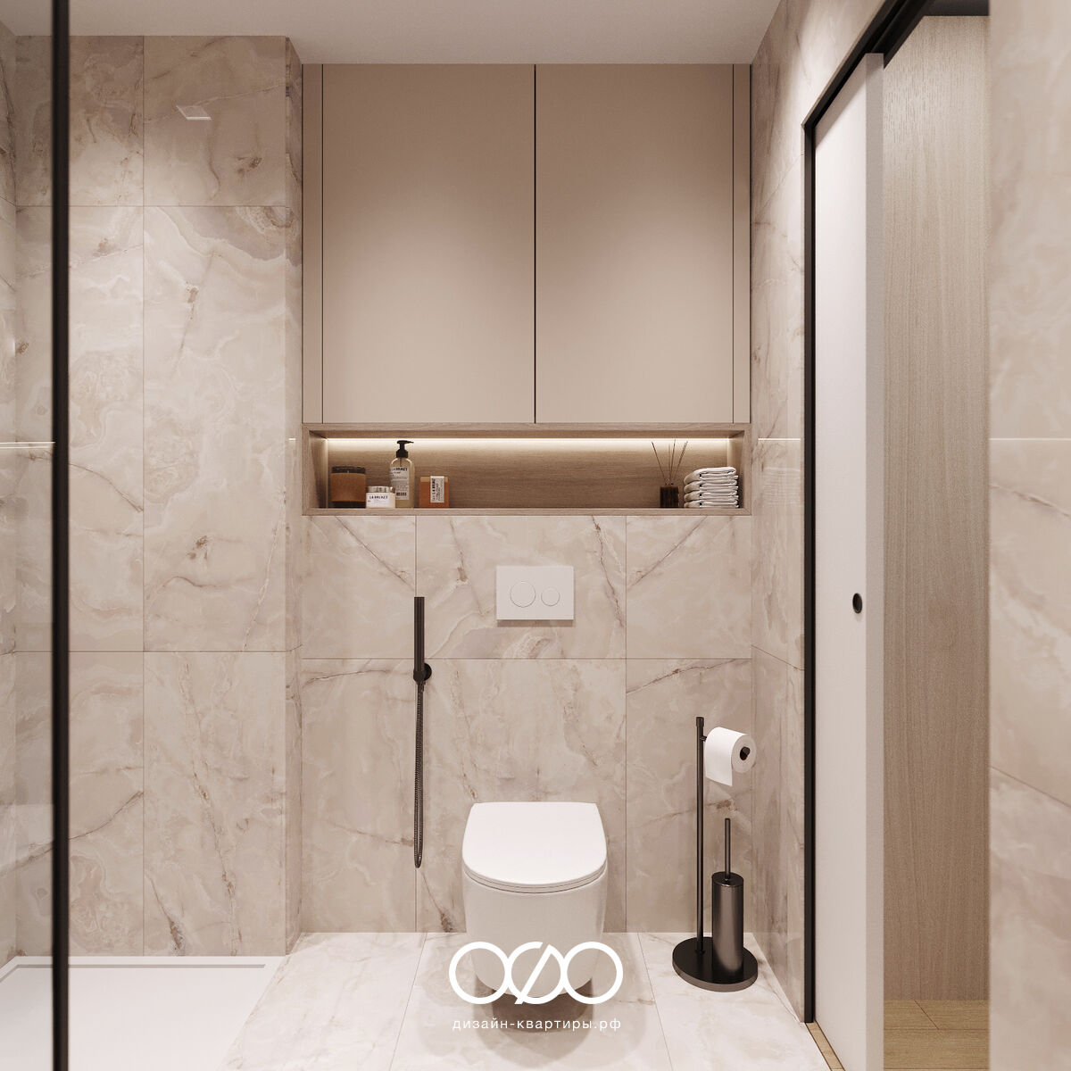 Дизайн-проект Du cup duplex – 5-комнатная вилла в современном стиле в Ницце.