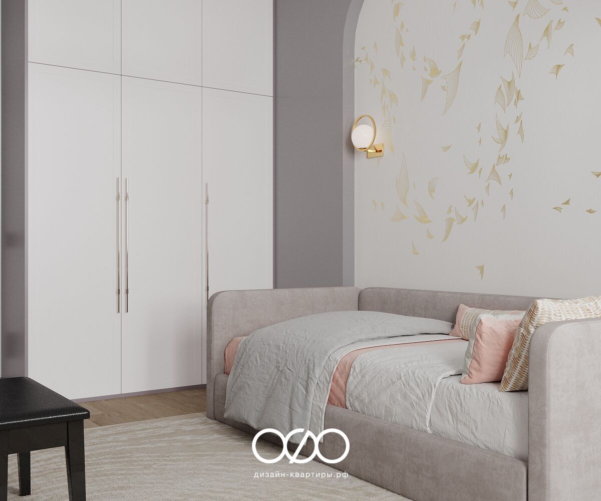 Дизайн-проект 3-комнатной квартиры в современном стиле в ЖК Скандинавия в Москве.