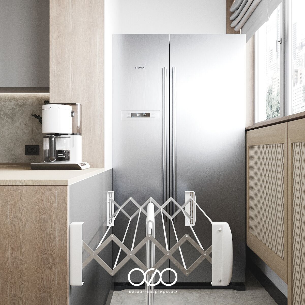 Дизайн-проект 2-комнатной квартиры 70 м2 в современном стиле. Москва, м. Жулебино.