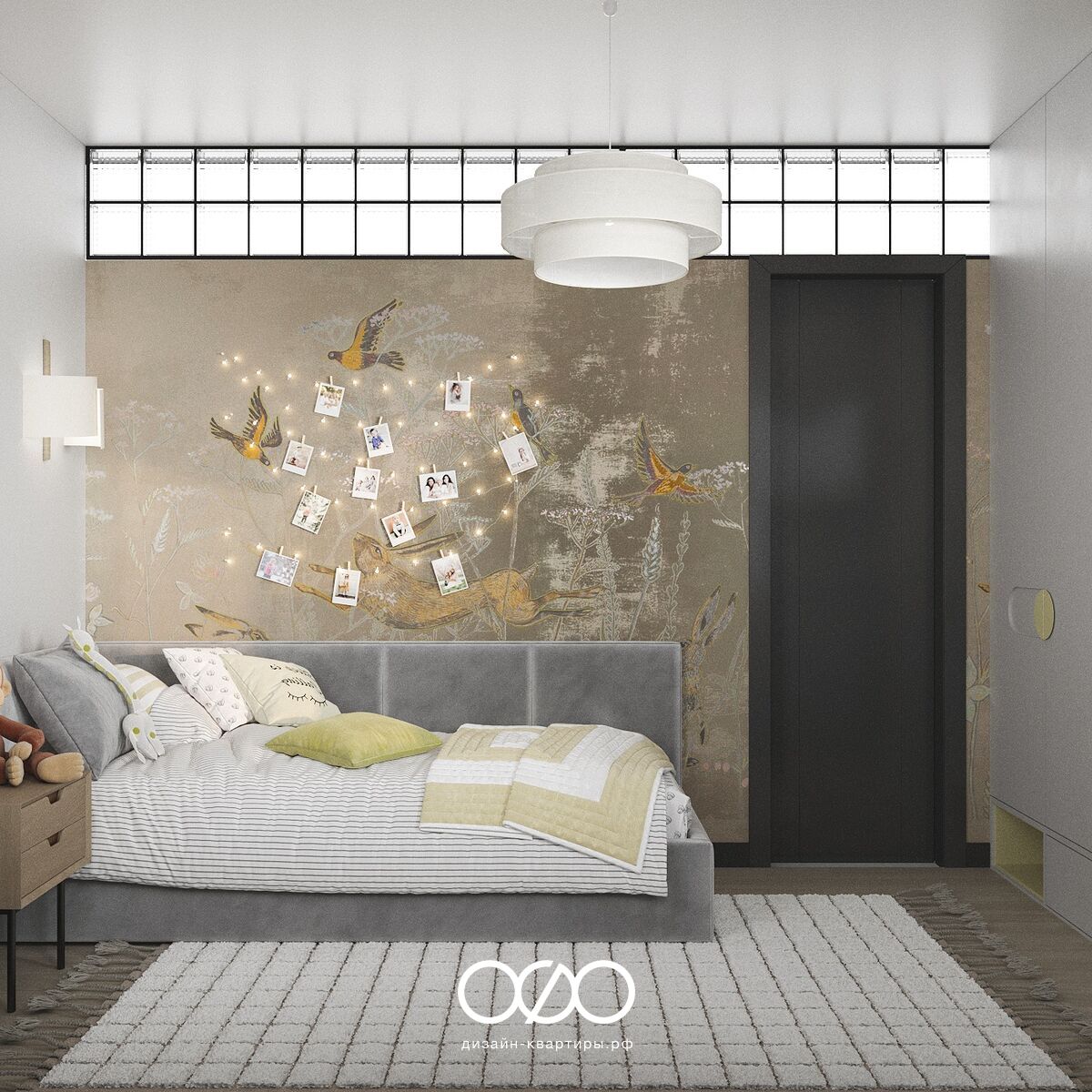 Дизайн-проект 2-комнатной квартиры 70 м2 в современном стиле. Москва, м. Жулебино.