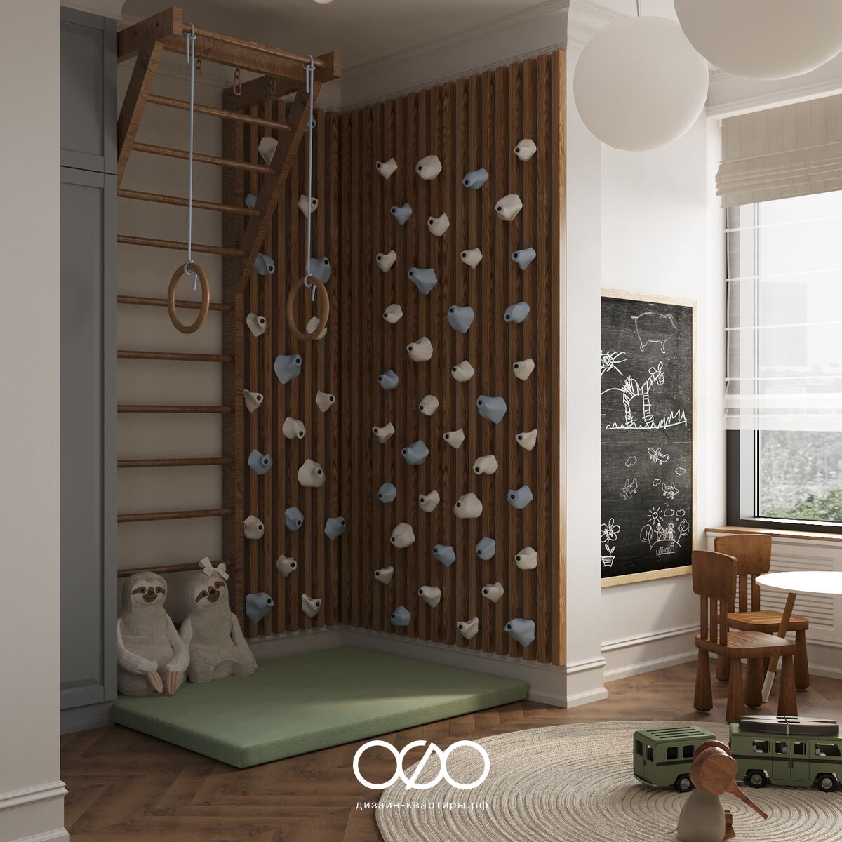 Дизайн 4-комнатной квартиры 151 м² в стиле эклектика, Москва, ЖК Кверкус