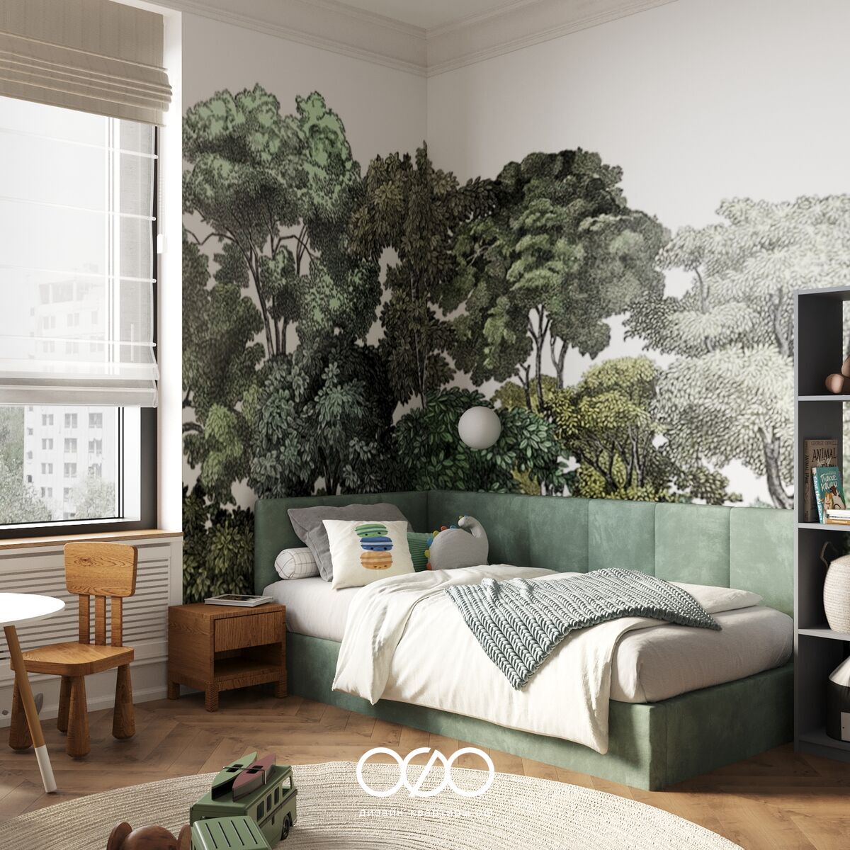 Дизайн 4-комнатной квартиры 151 м² в стиле эклектика, Москва, ЖК Кверкус