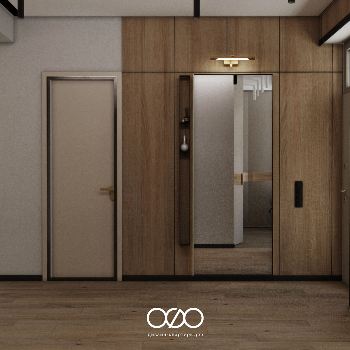 Дизайн загородного дома 100 м² в современном стиле, Московская обл., пос. Красная Пахра.