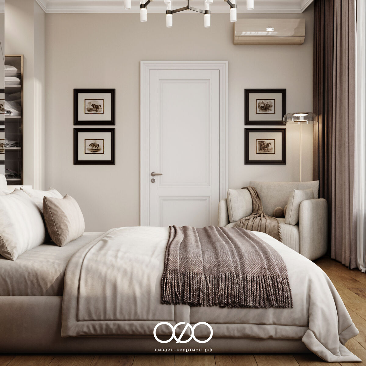 Тёплый и стильный интерьер с характером: рассказываем, как оформили неоклассическую квартиру с элементами лофта в ЖК «Событие-2».