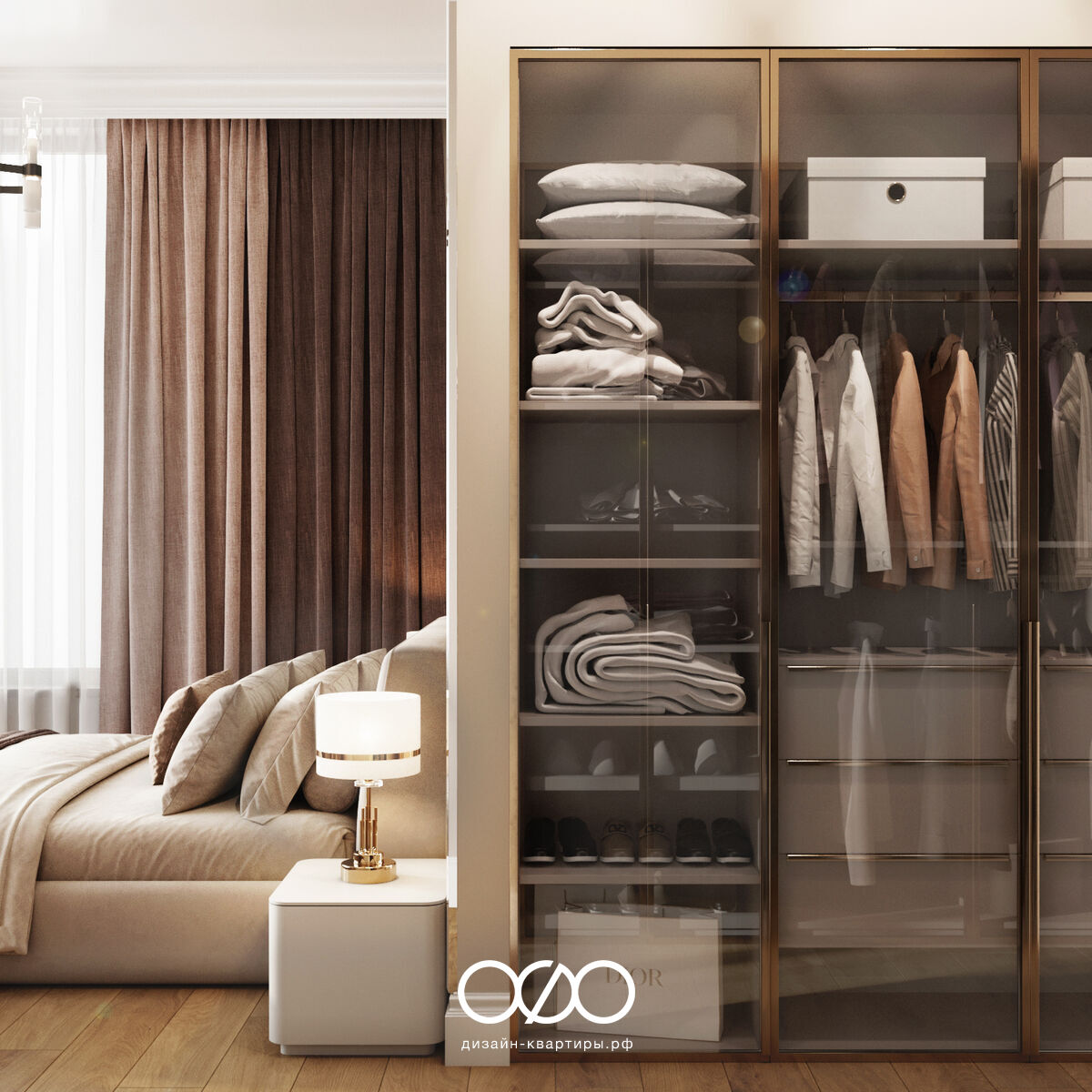 Тёплый и стильный интерьер с характером: рассказываем, как оформили неоклассическую квартиру с элементами лофта в ЖК «Событие-2».