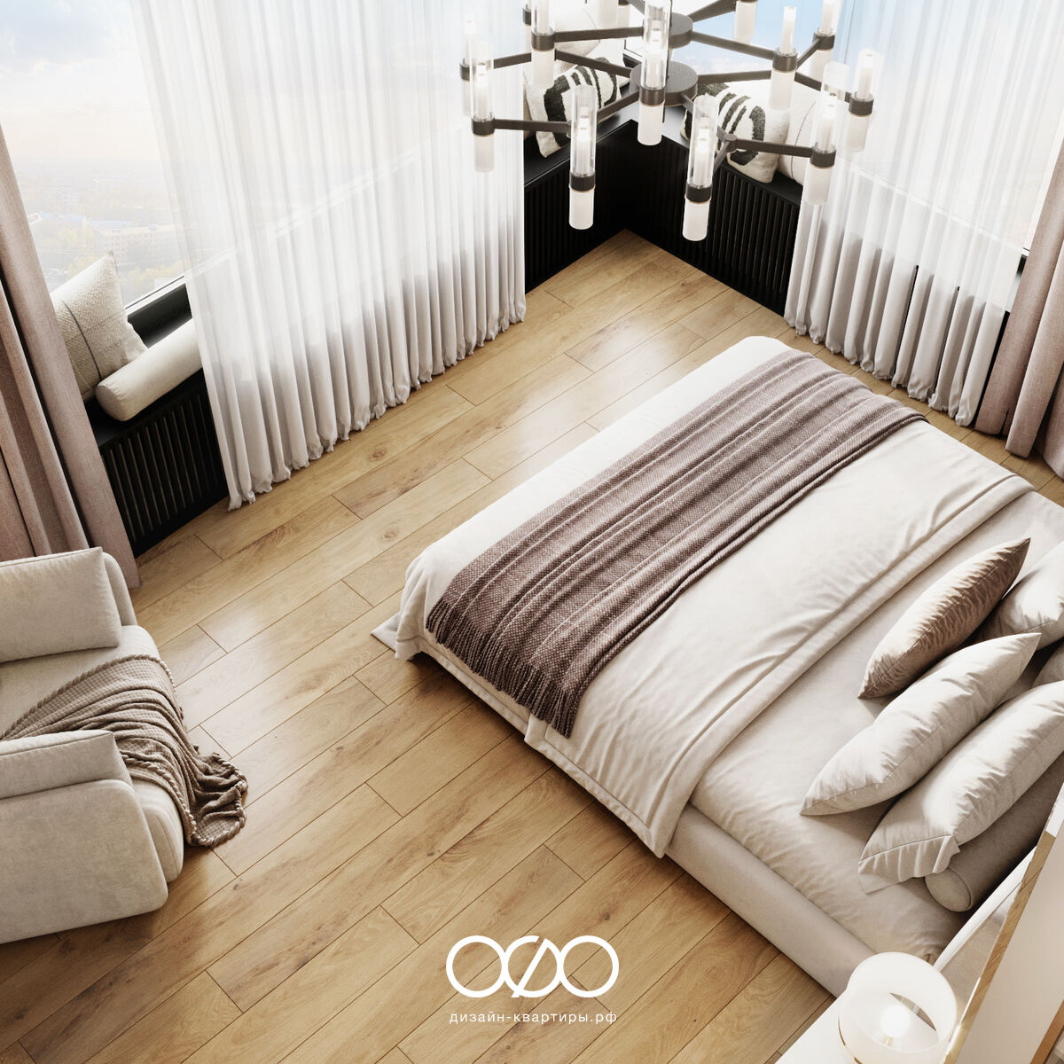 Тёплый и стильный интерьер с характером: рассказываем, как оформили неоклассическую квартиру с элементами лофта в ЖК «Событие-2».