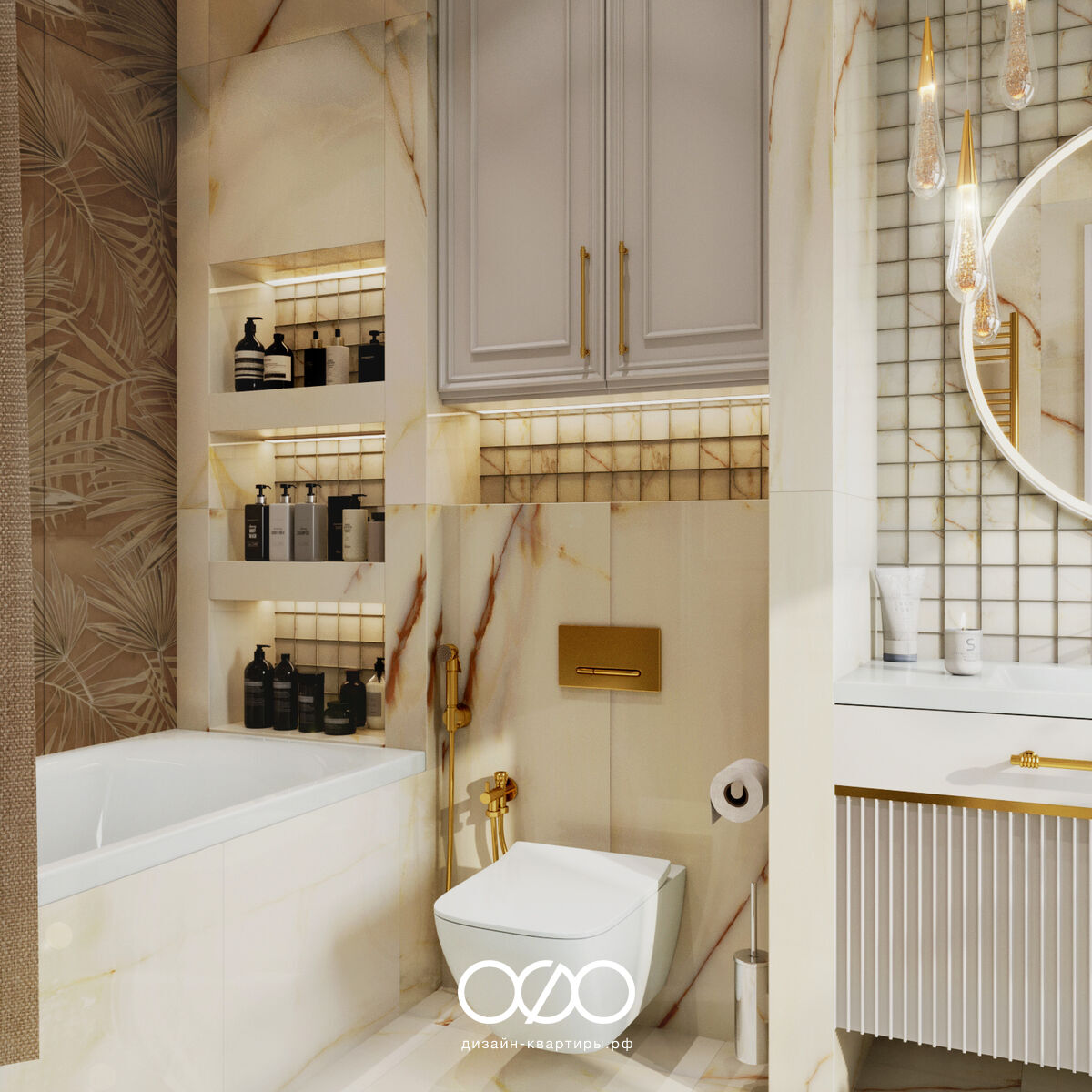 Тёплый и стильный интерьер с характером: рассказываем, как оформили неоклассическую квартиру с элементами лофта в ЖК «Событие-2».