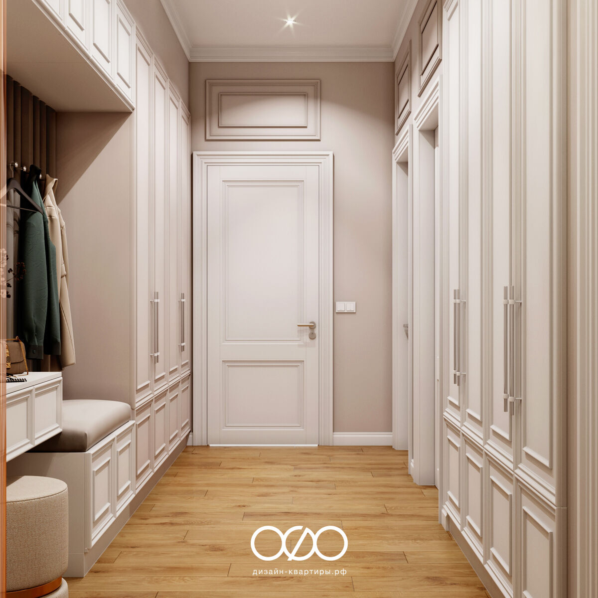 Тёплый и стильный интерьер с характером: рассказываем, как оформили неоклассическую квартиру с элементами лофта в ЖК «Событие-2».