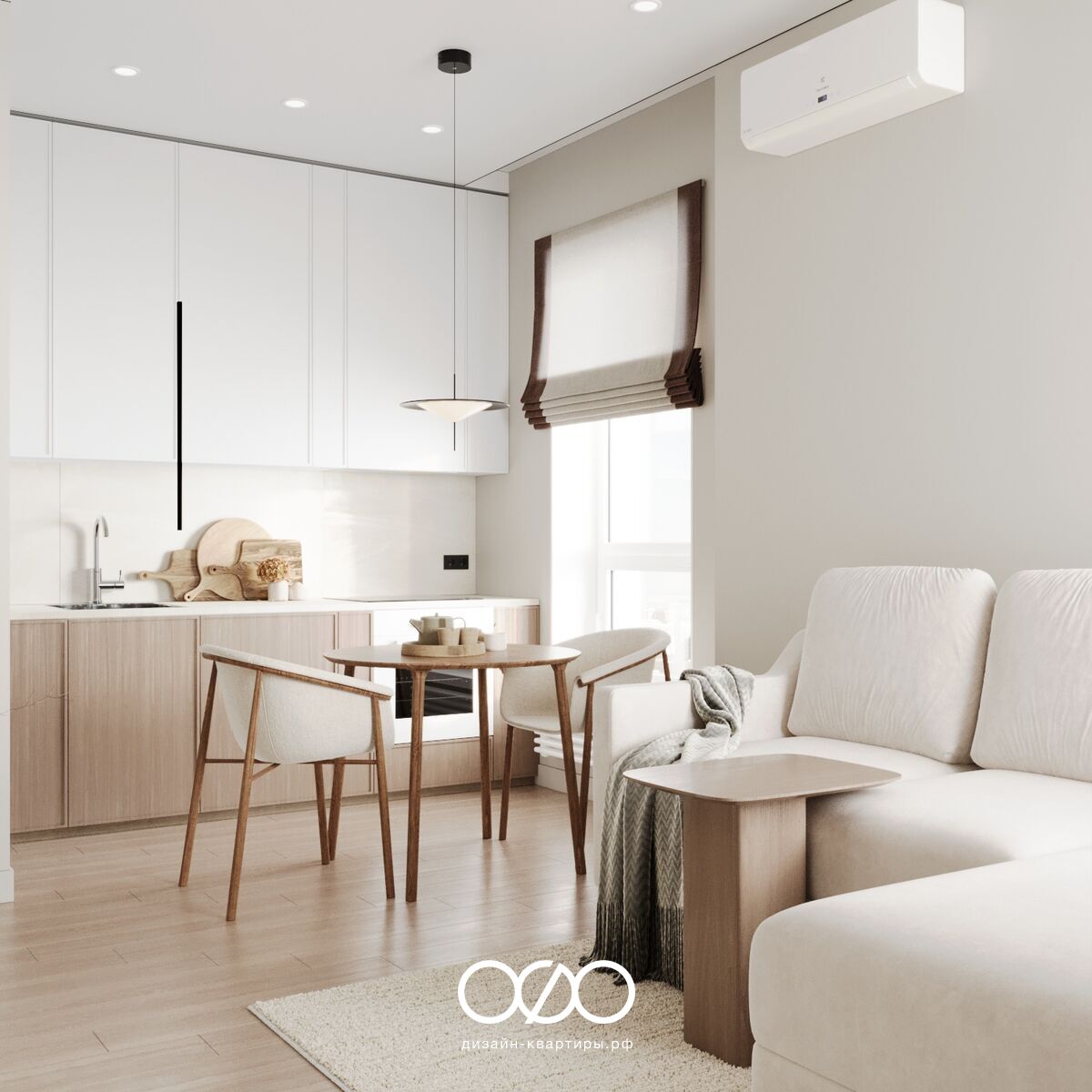 Уютный интерьер евротрёшки без перепланировки: светлые цвета, практичные решения и максимум уюта даже при ограниченном бюджете.