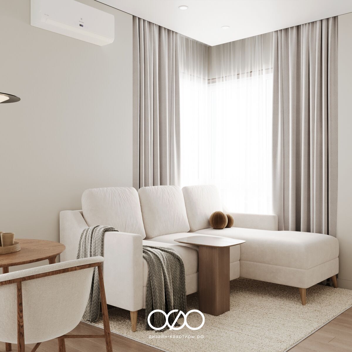 Уютный интерьер евротрёшки без перепланировки: светлые цвета, практичные решения и максимум уюта даже при ограниченном бюджете.