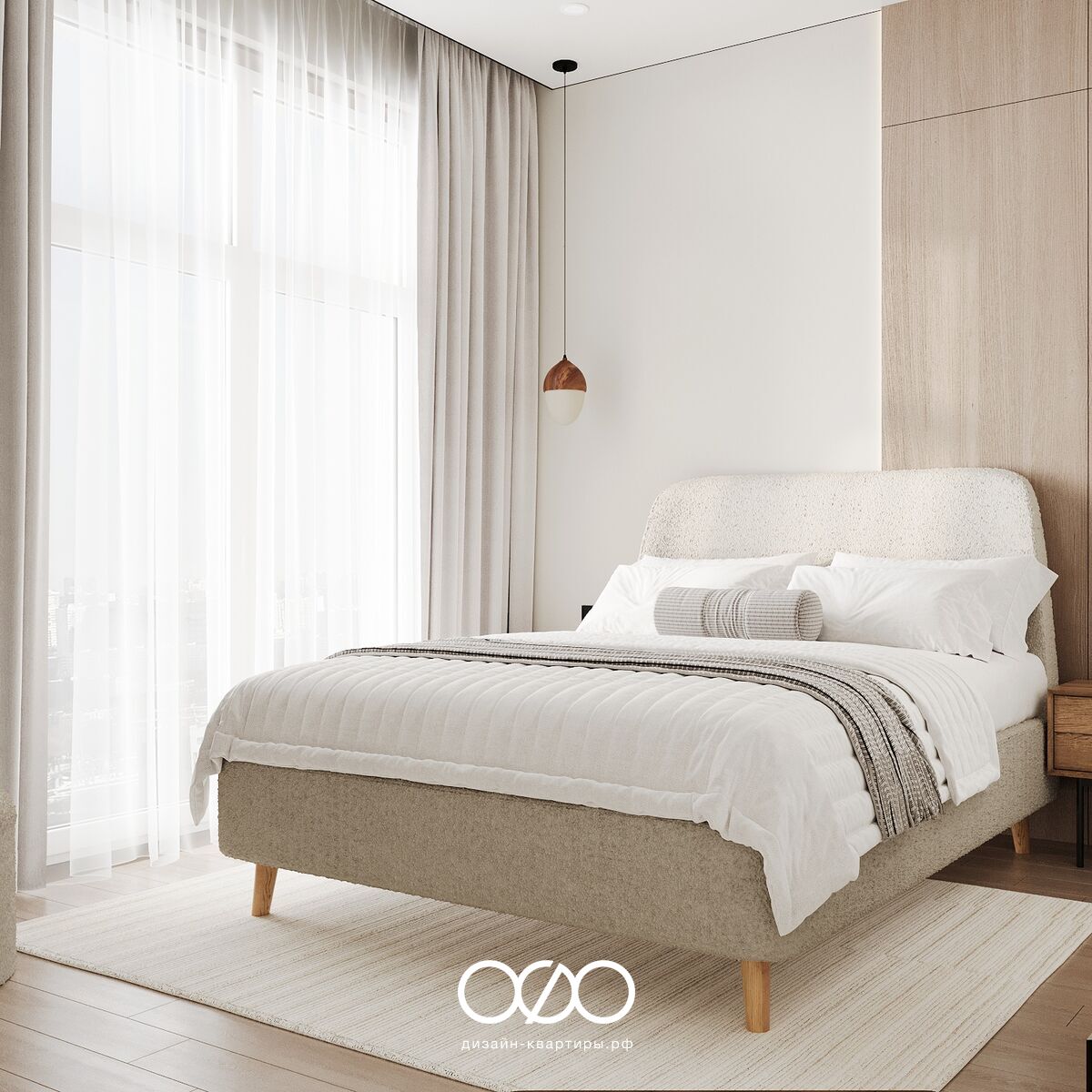 Дизайн двух&shy;комнатной квартиры 50 кв м