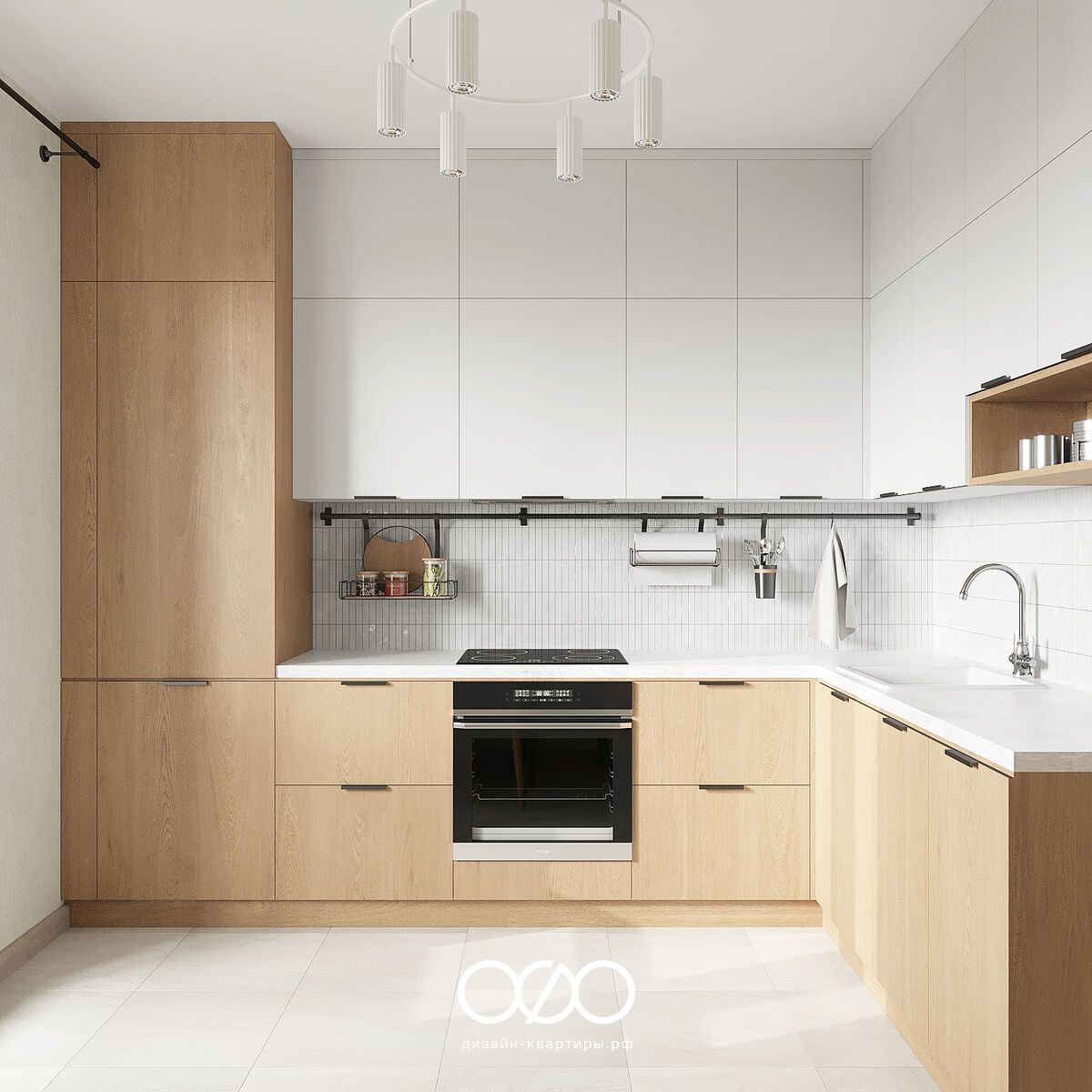 Дизайн двух&shy;комнатной квартиры 50 кв м