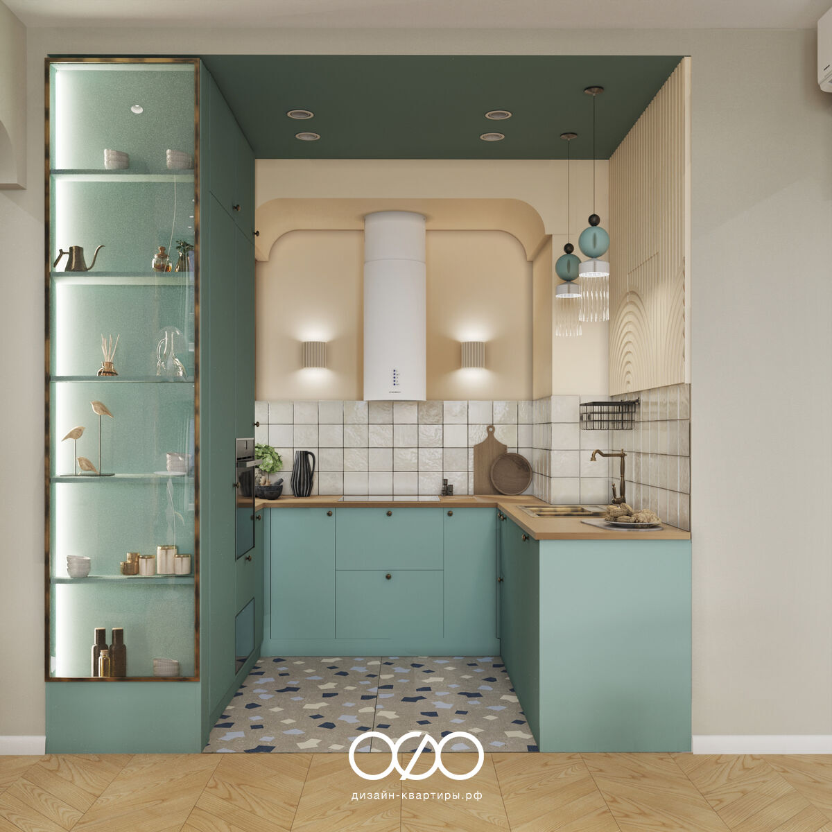 Дизайн двух&shy;комнатной квартиры 50 кв м