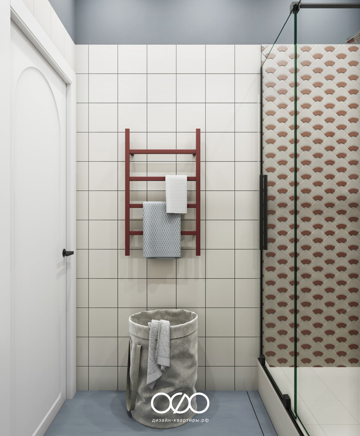 Дизайн квартиры 75 м² в Москве для семьи с ребёнком. Эклектика, яркость и комфорт под ключ. Интерьер, в который хочется возвращаться.