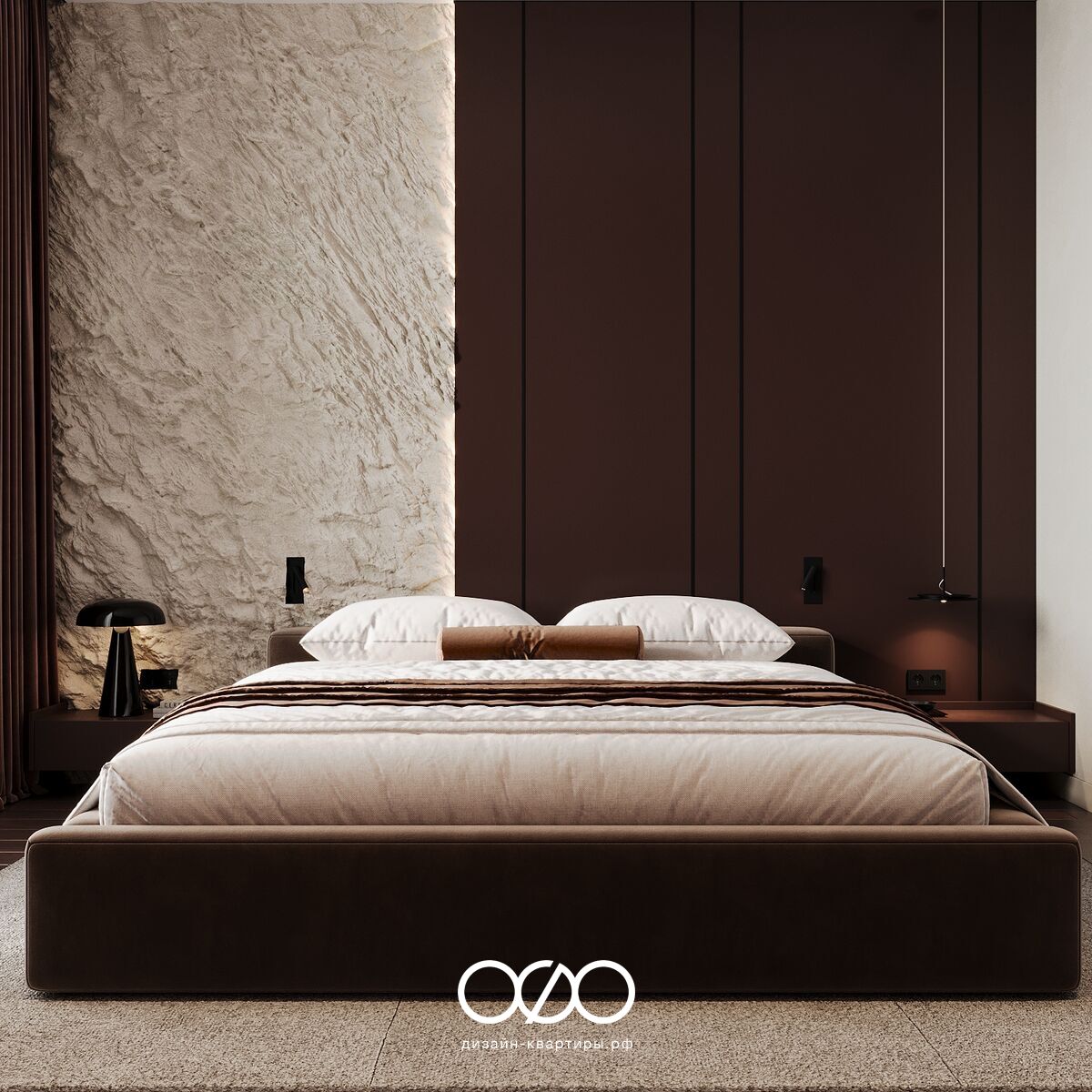 Дизайн двух&shy;комнатной квартиры 50 кв м