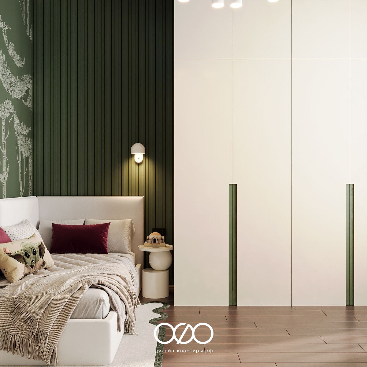 Дизайн квартиры в ЖК «Скандинавия» — современный уют для молодой семьи. Посмотрите идеи и закажите проект под ключ в нашей студии.