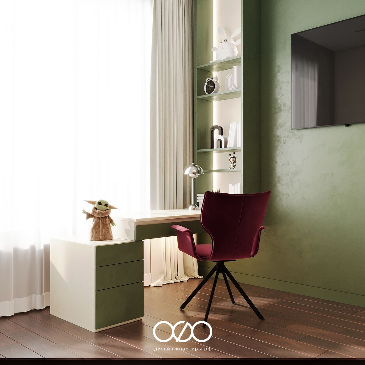 Дизайн квартиры в ЖК «Скандинавия» — современный уют для молодой семьи. Посмотрите идеи и закажите проект под ключ в нашей студии.