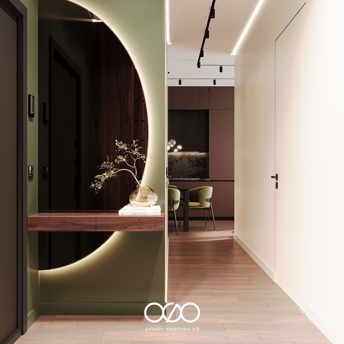 Дизайн двух&shy;комнатной квартиры 50 кв м