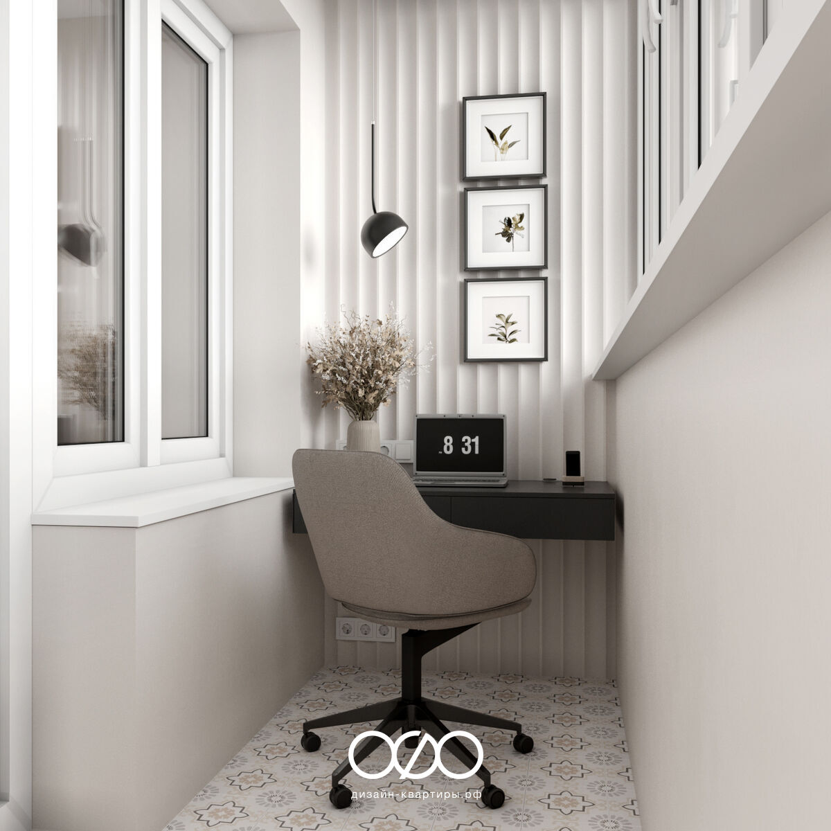 Светлый и уютный дизайн однокомнатной квартиры в Коньково для студентки. Современный стиль, удобные решения, отдельный кабинет и гардеробная.

