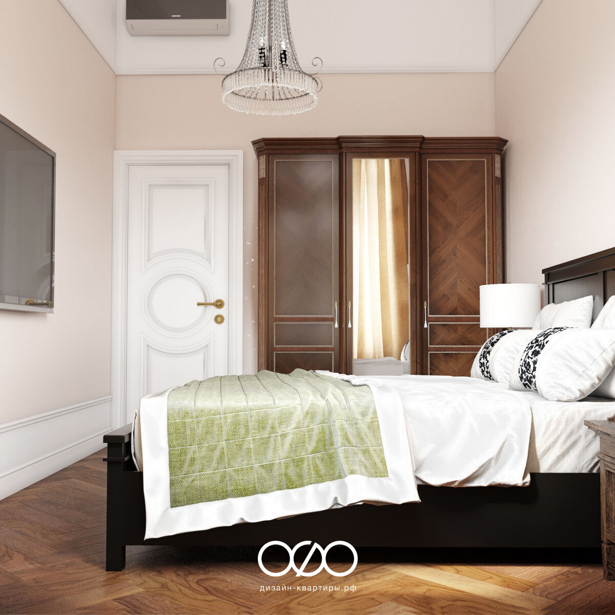 Дизайн спальни 3 на 3