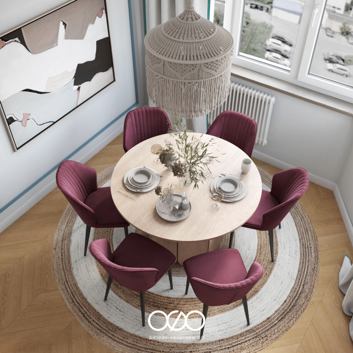 Дизайн современ&shy;ной гостиной 18 кв м